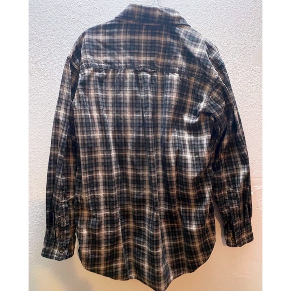 Woolrich Plaid Flannel Shirt Men's Large Long Sleeve Button Down Classic Outdoor - Picture 2 of 8